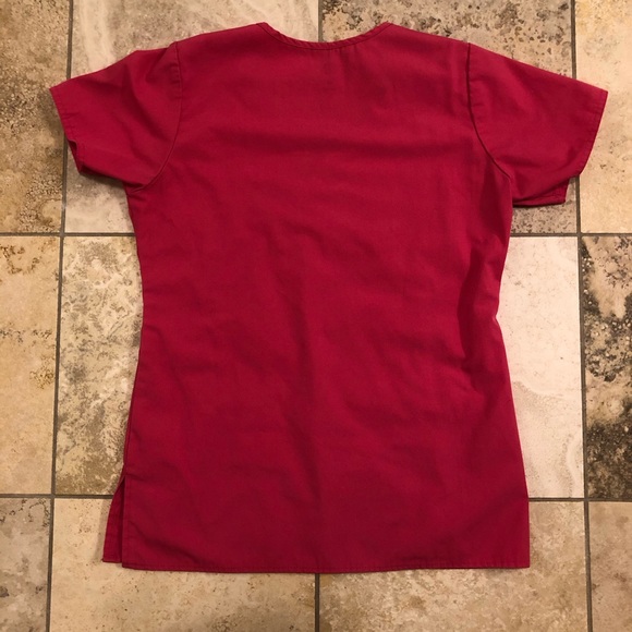 Wonder Flex Womens Scrub Set ( pink ) - Picture 3 of 7